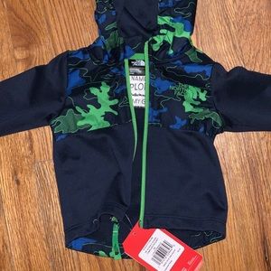 North face lightweight jacket with hood